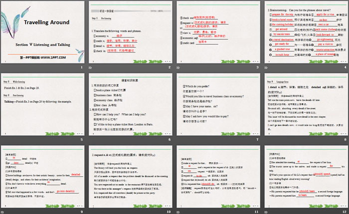 图片[2]-《Travelling Around》Listening and Talking PPT-第一PPT