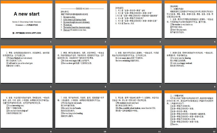 图片[2]-《A new start》Section ⅡPPT-第一PPT