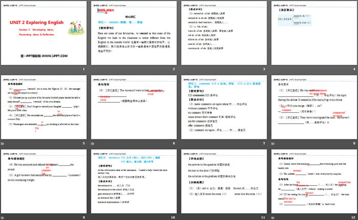 图片[2]-《Exploring English》Section C PPT-第一PPT