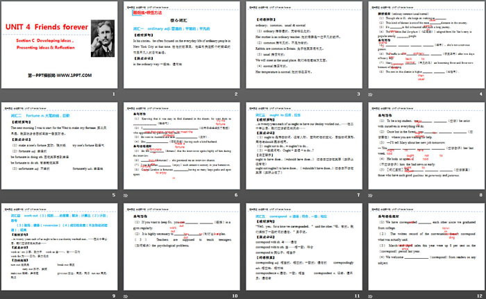 图片[2]-《Friends forever》Section C PPT-第一PPT