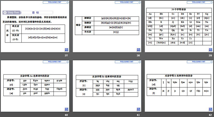 图片[6]-《Welcome Unit》Listening and Speaking PPT课件-第一PPT