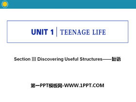 《Teenage Life》Discovering Useful Structures PPT下载-第一PPT