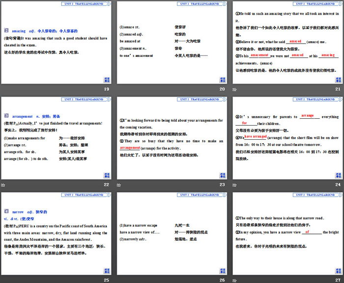 图片[4]-《Travelling Around》Reading and Thinking PPT下载-第一PPT
