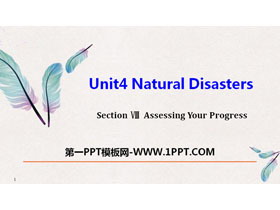 《Natural Disasters》Assessing Your Progress PPT-第一PPT