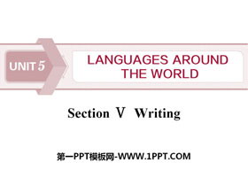 《Languages Around The World》Writing PPT-第一PPT