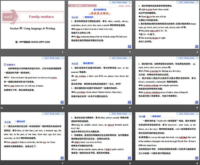 图片[2]-《Family matters》Section ⅢPPT下载-第一PPT
