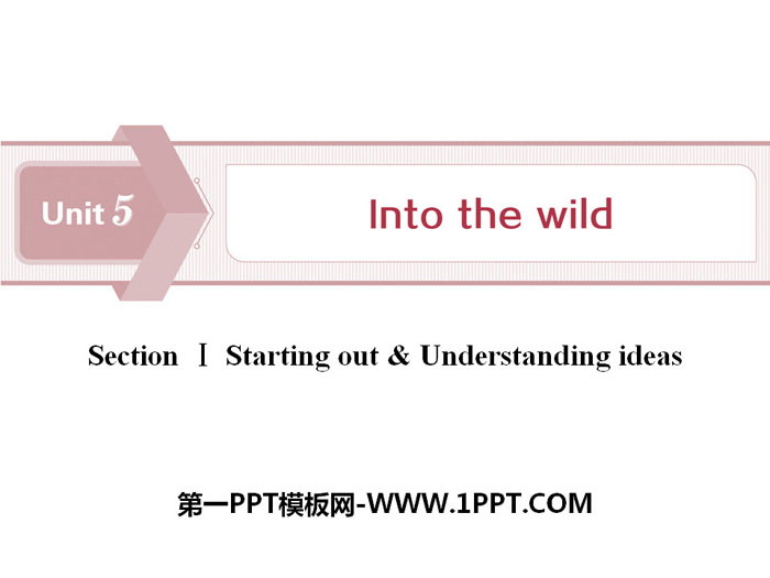 图片[1]-《Into the wild》Section ⅠPPT下载-第一PPT