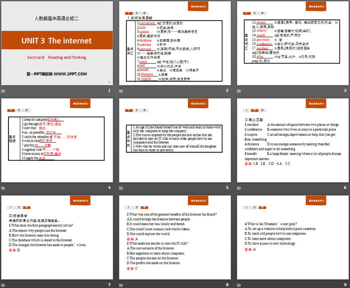 图片[2]-《The internet》Section B PPT-第一PPT