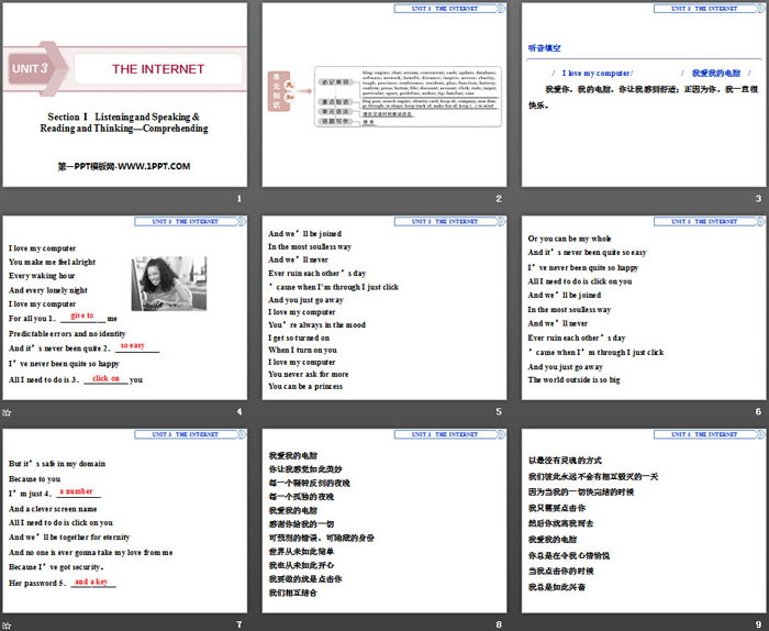 图片[2]-《The internet》SectionⅠ PPT-第一PPT