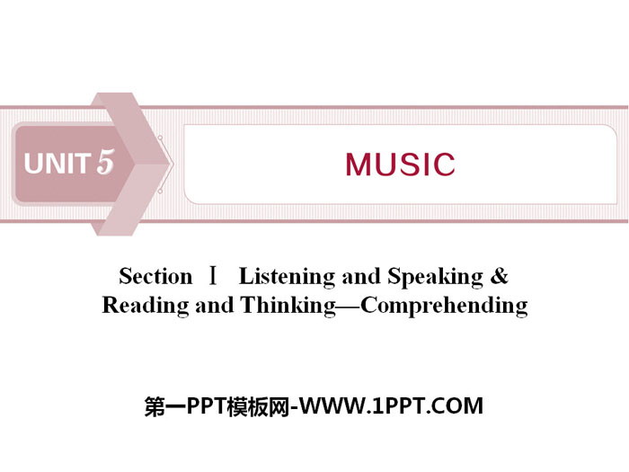 图片[1]-《Music》SectionⅠ PPT-第一PPT