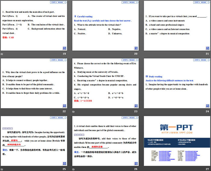 图片[4]-《Music》SectionⅠ PPT-第一PPT