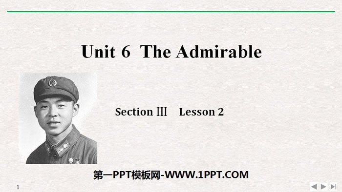 图片[1]-《The Admirable》SectionⅢ PPT-第一PPT