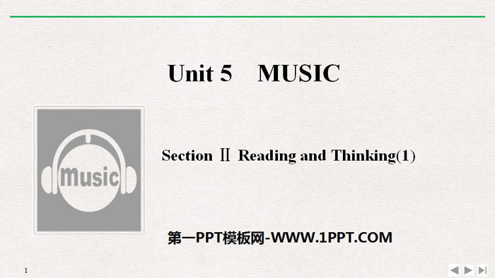 图片[1]-《Music》SectionⅡPPT课件-第一PPT