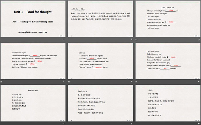 图片[2]-《Food for thought》PartⅠ PPT-第一PPT