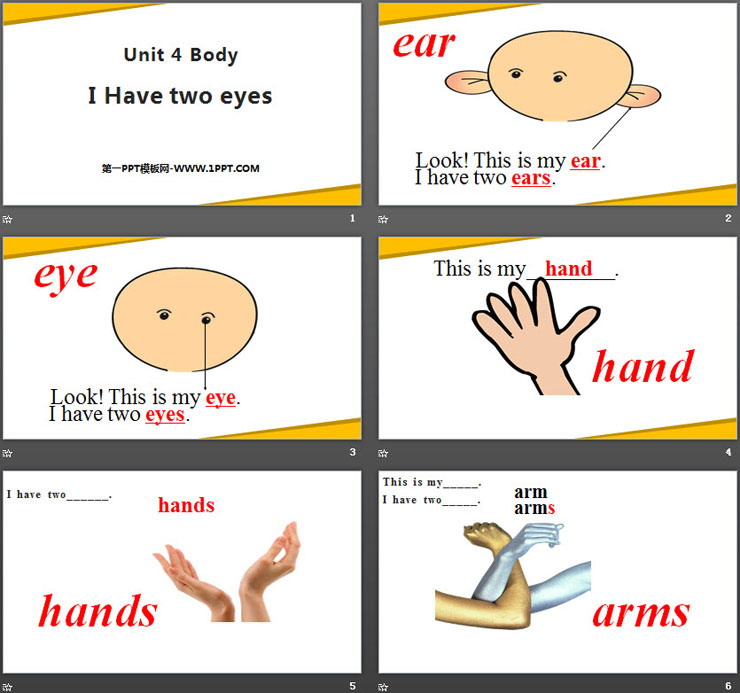 图片[2]-《I Have two eyes》Body PPT-第一PPT