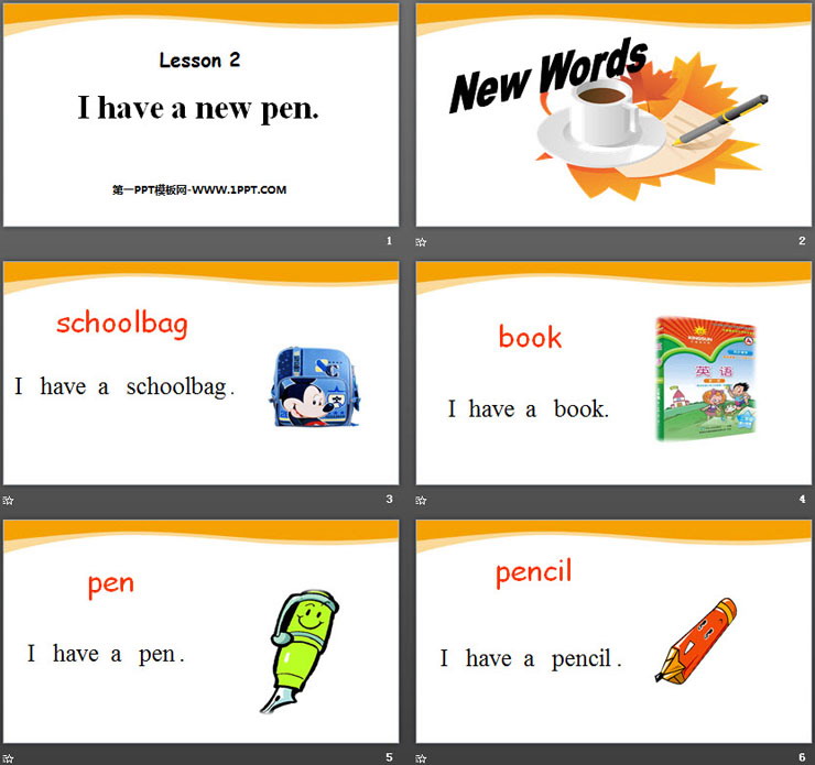 图片[2]-《I have a new pen》Classroom PPT课件-第一PPT