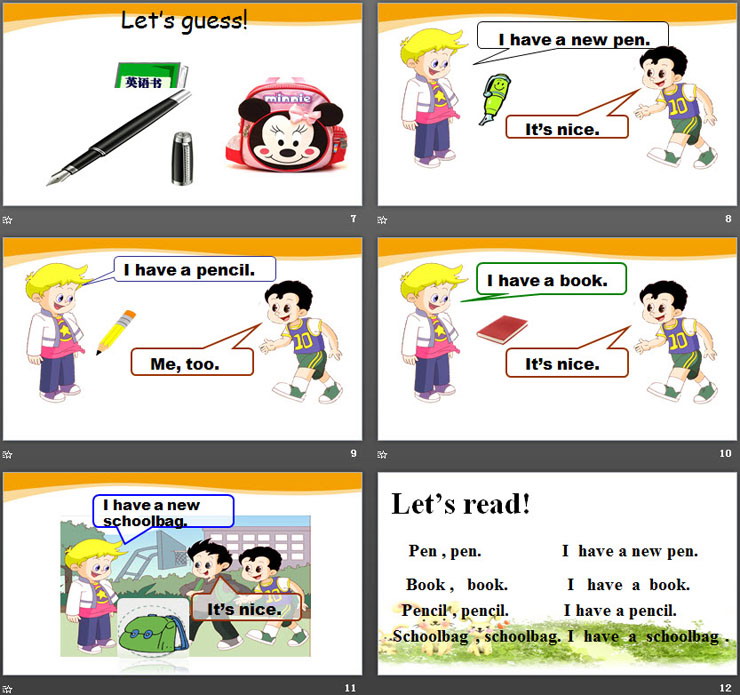 图片[3]-《I have a new pen》Classroom PPT课件-第一PPT