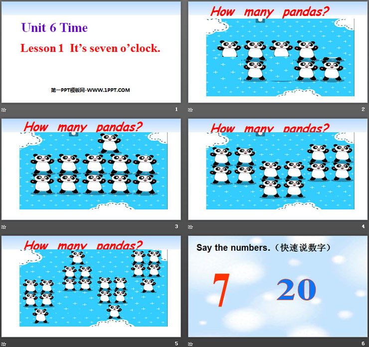 图片[2]-《It’s seven o’clock》Time PPT课件-第一PPT