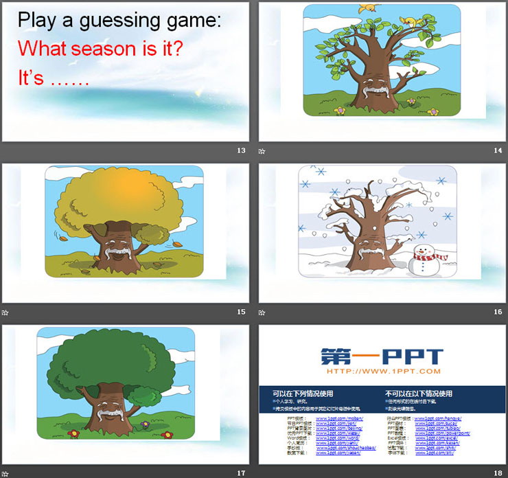 图片[4]-《It’s spring》Seasons PPT-第一PPT
