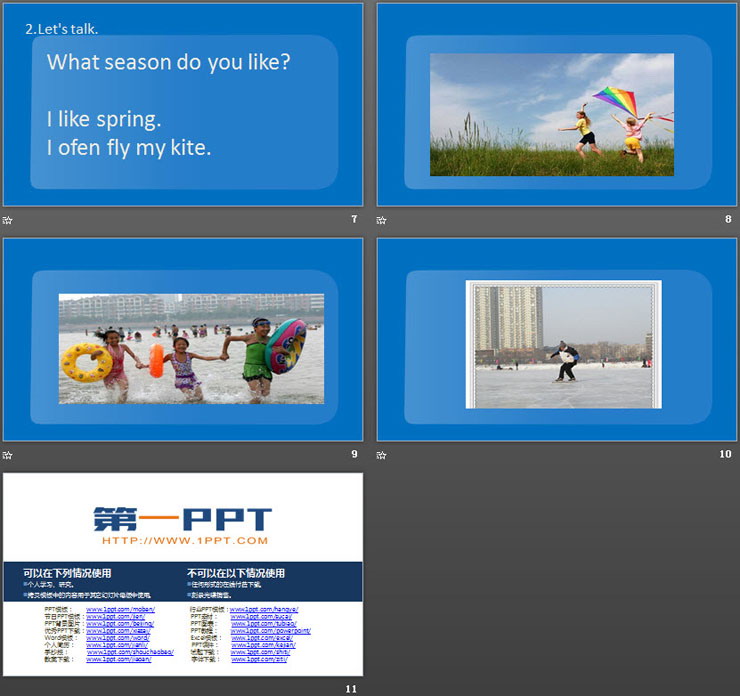 图片[3]-《What season do you like?》Seasons PPT-第一PPT