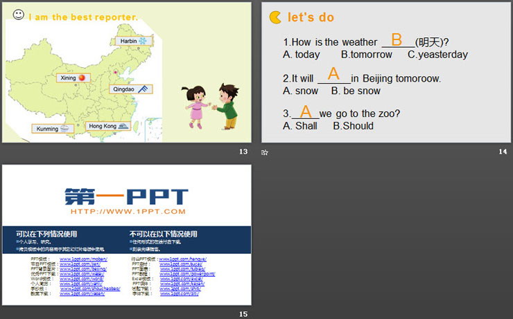 图片[4]-《It will snow》Weather PPT-第一PPT