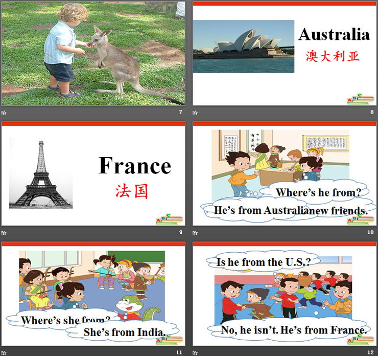图片[3]-《Where’s she from?》Countries PPT-第一PPT