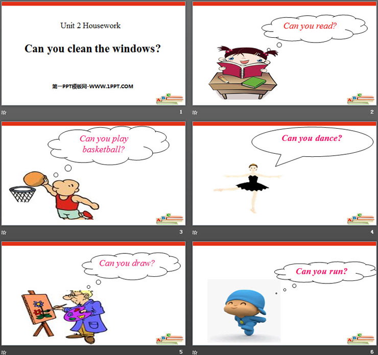 图片[2]-《Can you clean the windows?》Housework PPT-第一PPT
