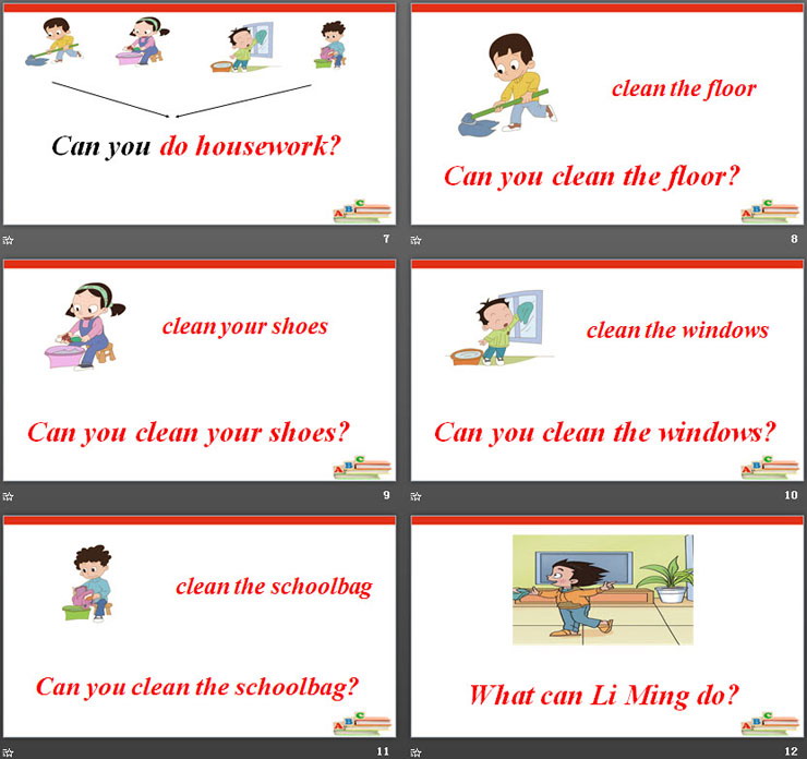 图片[3]-《Can you clean the windows?》Housework PPT-第一PPT
