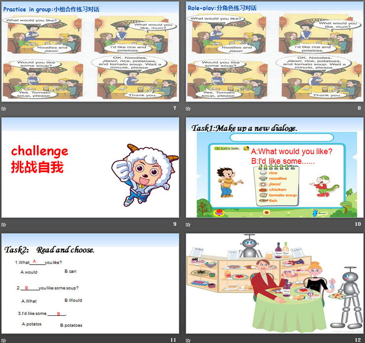 图片[3]-《What would you like?》Restaurant PPT课件-第一PPT