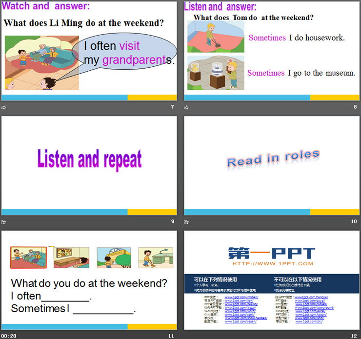 图片[3]-《Sometimes I do housework》Weekend PPT课件-第一PPT