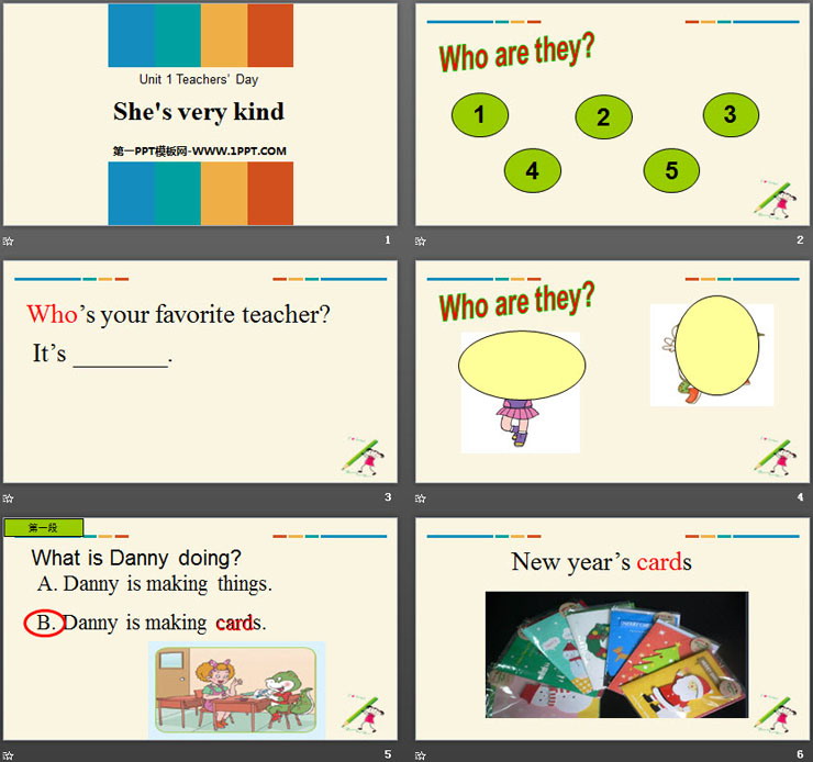 图片[2]-《She’s very kind》Teachers’ Day PPT-第一PPT