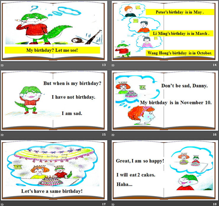 图片[4]-《When is your birthday?》Birthday PPT-第一PPT