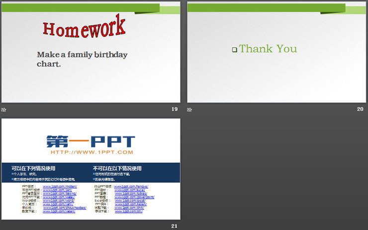 图片[5]-《Have some cake,please》Birthday PPT-第一PPT