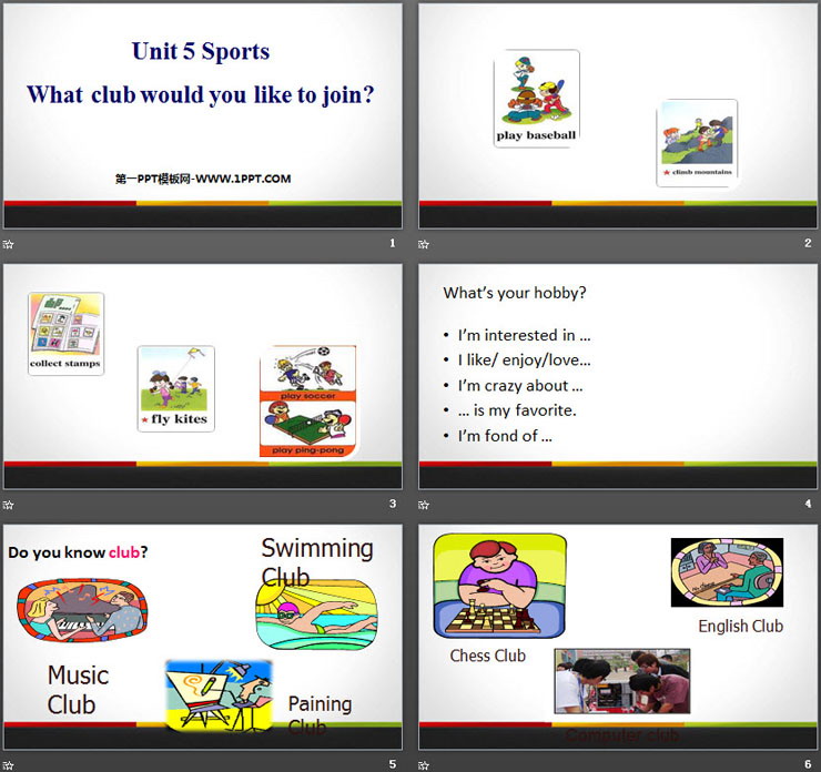 图片[2]-《What club would you like to join?》Sports PPT课件-第一PPT
