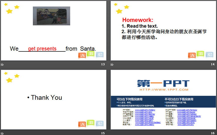 图片[4]-《What do you usually do at Christmas?》Christmas PPT-第一PPT