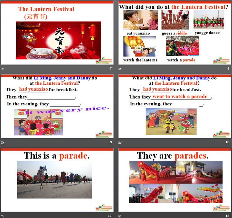 图片[3]-《Everyone was happy that day》Winter Holidays PPT-第一PPT