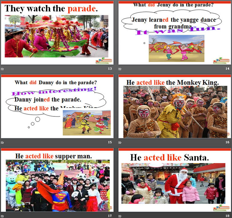 图片[4]-《Everyone was happy that day》Winter Holidays PPT-第一PPT