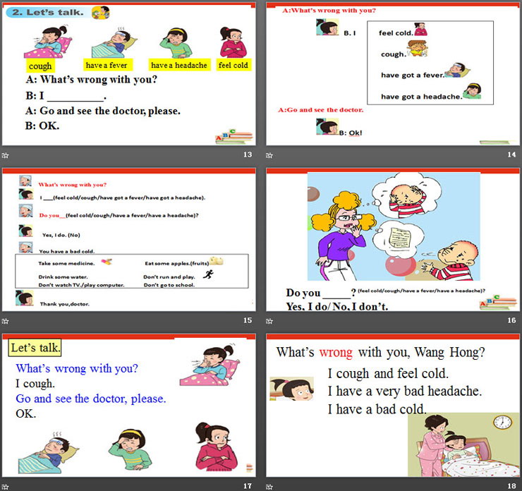 图片[4]-《What’s wrong with you?》Health PPT-第一PPT