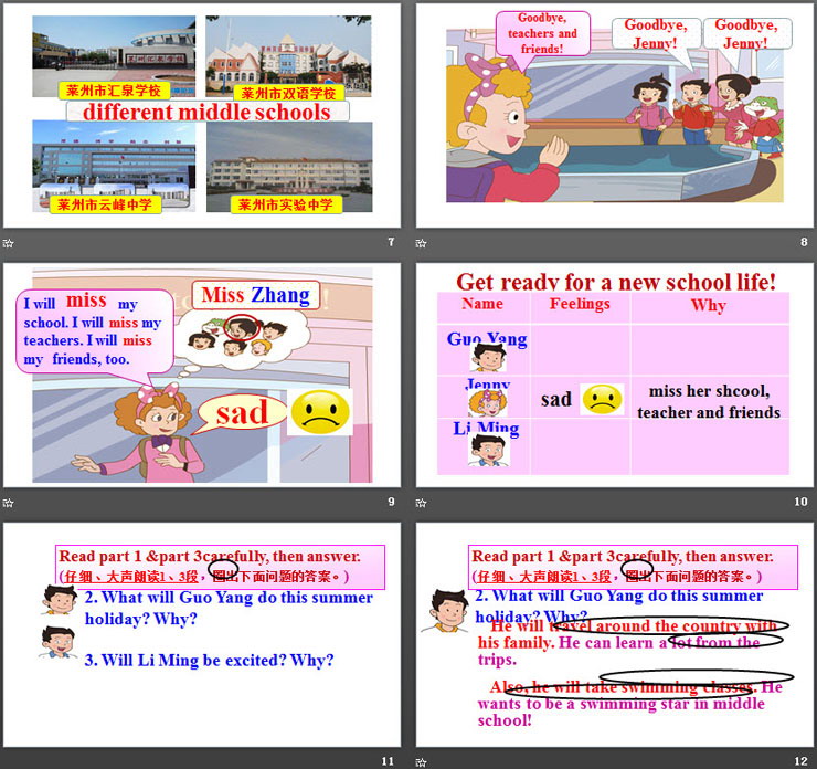 图片[3]-《Get ready for a new school life!》Plan for the Summer PPT-第一PPT