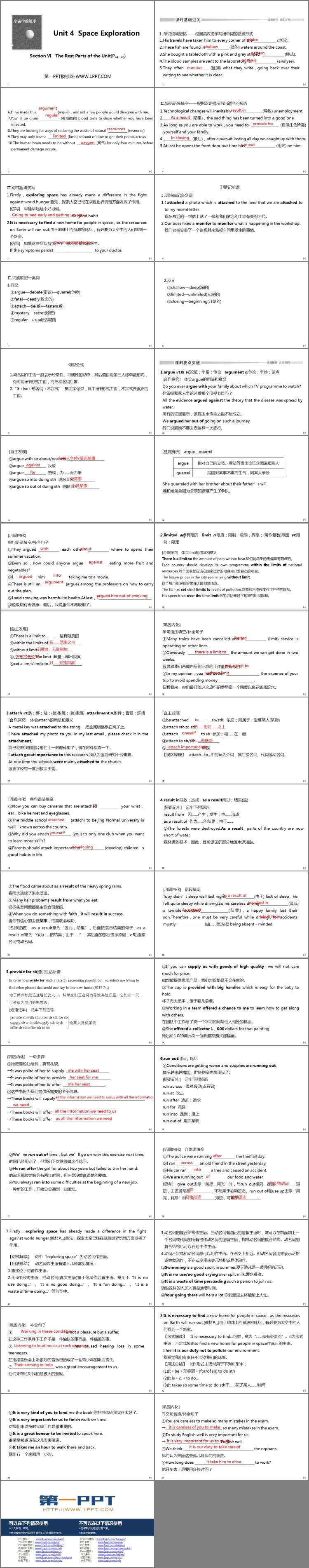 图片[2]-《Space Exploration》SectionⅥ PPT课件-第一PPT