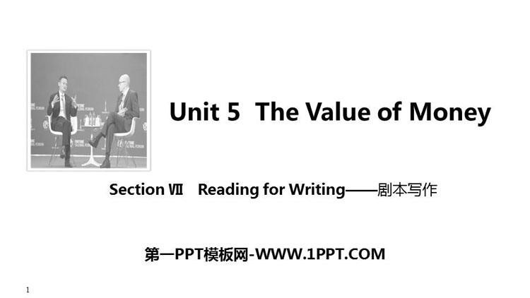 图片[1]-《The Value of Money》SectionⅦ PPT课件-第一PPT