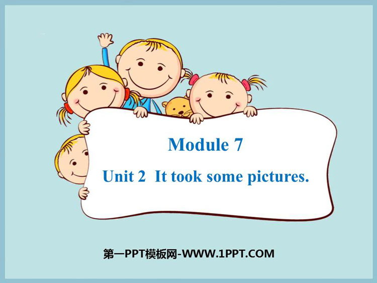 图片[1]-《I took some pictures》PPT教学课件-第一PPT
