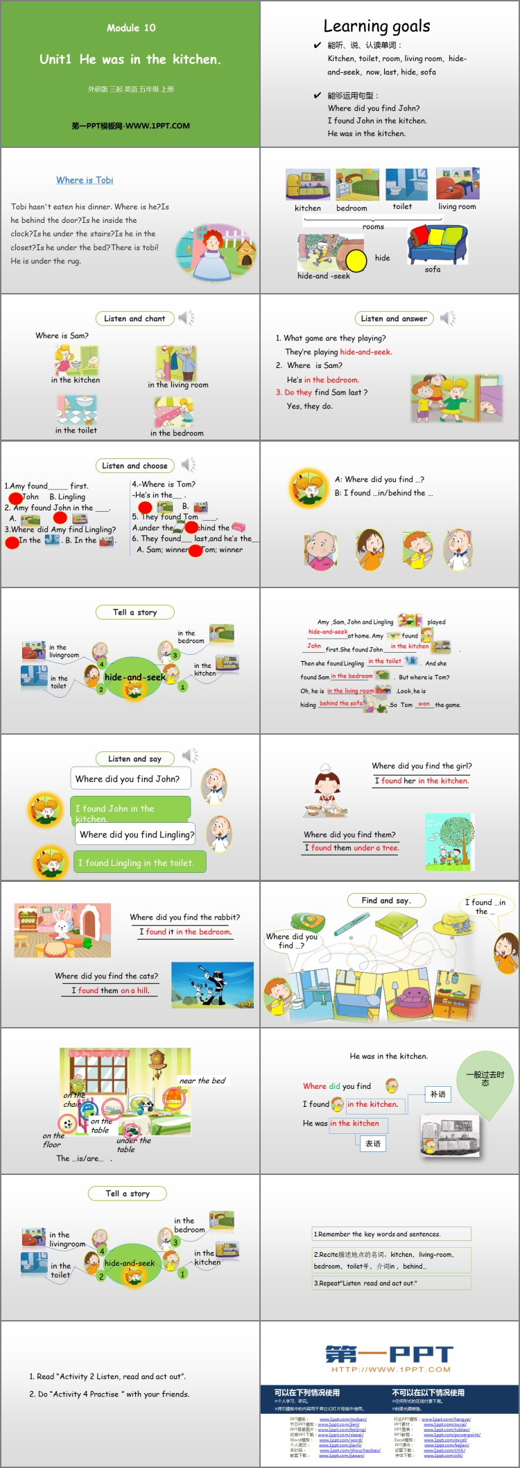 图片[2]-《He was in the kitchen》PPT教学课件-第一PPT