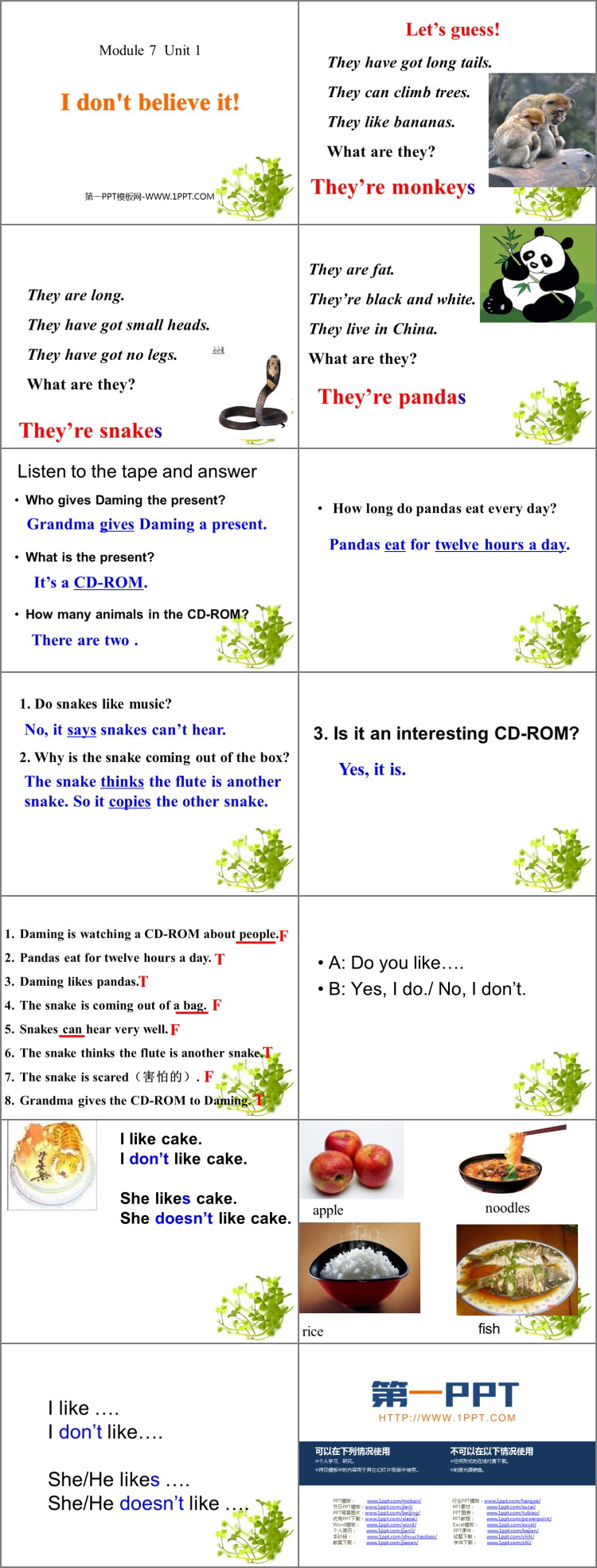 图片[2]-《I don’t believe it》PPT教学课件-第一PPT