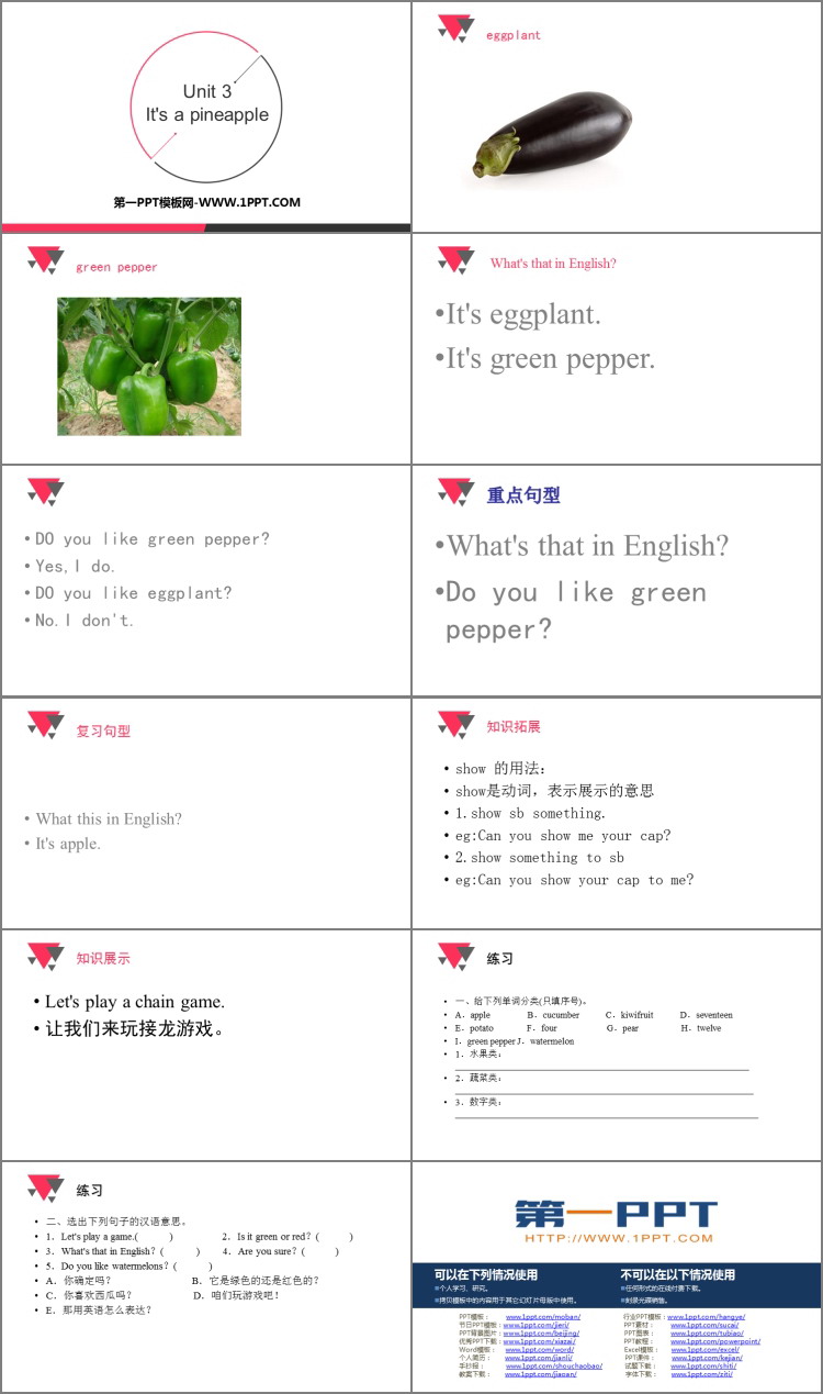 图片[2]-《It’s a pineapple》PPT优质课件-第一PPT