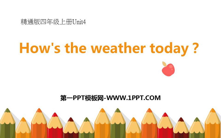 图片[1]-Hows_the_weather_today-第一PPT