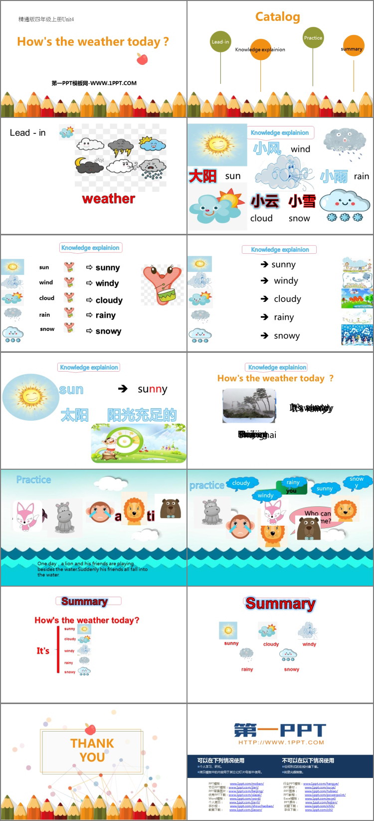 图片[2]-Hows_the_weather_today-第一PPT