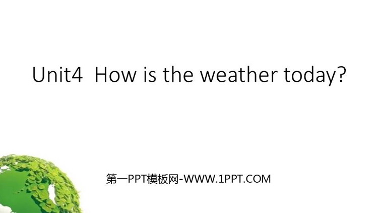 图片[1]-Hows_the_weather_today-第一PPT