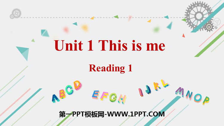 图片[1]-《This is me》reading PPT下载-第一PPT