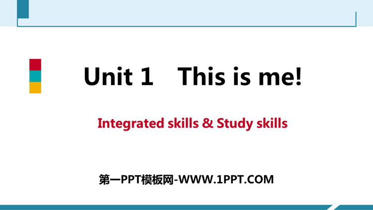 图片[1]-《This is me》Integrated skills-第一PPT